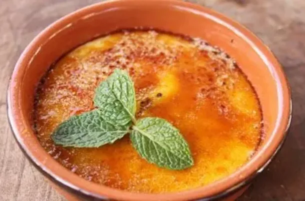 Crème brulée maison